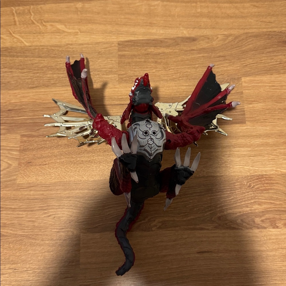 Mega Blocks Skullrattle dragon action figure from the Battlestorm Epic series. - Picture 5 of 8